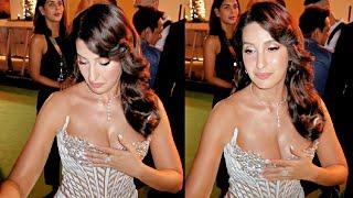 Nora Fatehi Uncomfortable In BOLD Look At IIFA 2024