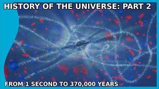 History of the Universe: What happened in the first 370,000 years