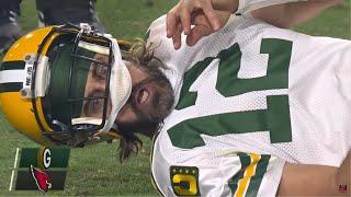 Cardinals Defender With Dirty Hit on Aaron Rodgers  | Cardinals vs Packers