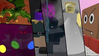 All Bosses (Normal and Hero) - A ROBLOX Quest: Elements of Robloxia