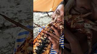 Cumi ukuran bayi  #seafood #squid #hunting #mukbang #bbq #grilled #fish #fishing