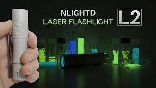 NLIGHTD L2 LEP laser flashlight - 700m beam distance - GITD!