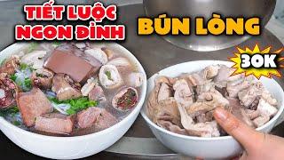 Việt Food | BÚN LÒNG LỢN Siêu Đông Khách Quận Hoàng Mai