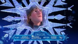 Frozen 2014 DVD Menu Walkthrough