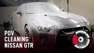 POV: NISSAN GT-R CARWASH & DETAILING | POINT OF VIEW VIDEO