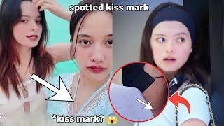 Omg a kiss mark appeared on Freen's neck during her Vacation with Becky in Maldives 