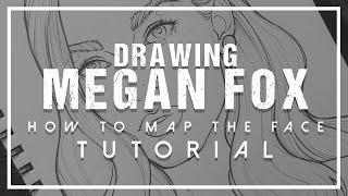 How to Map the Face | Drawing Tutorial & Other Tips for Drawing in Pen