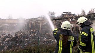 Nach Großbrand in Syke: "Wie nach einem Bombenangriff"