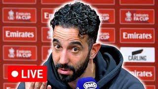  LIVE | Ruben Amorim post-match press conference | Manchester United 1-1 Fulham (Pens 3-4)