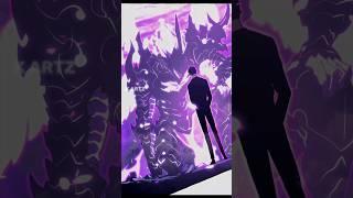 Sung jin woo meets real shadow army || shadow monarch || Solo leveling edit || #amv #sololeveling