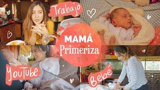 Mi primer mes siendo mamá | Trabajar con una recién nacida ‍