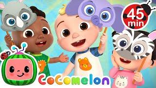 Peekaboo Song - Learn Animals! + MORE CoComelon Nursery Rhymes & Kids Songs