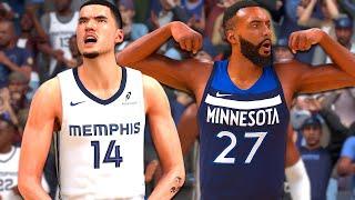 NBA 2K25 Zach Edey My Career - Facing Off Against the DPOY!