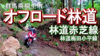 【林道赤柴線】オフロード林道(群馬県桐生市)ツーリング riding on ADV150