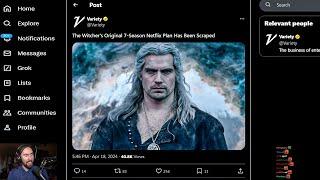 Netflix finally cancelled The Witcher