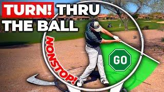 You'll Quit Stalling And Turn Through The Ball With This! (NONSTOP ROTATION)