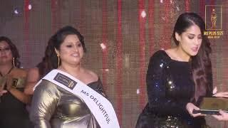 Plus Size Beauty Pageant Titles Distribution Ceremony Grand Finale Ms Plus Size India 2019  Part - 1