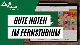 Tipps für gute Noten im Fernstudium - AKAD Lunch & Connect