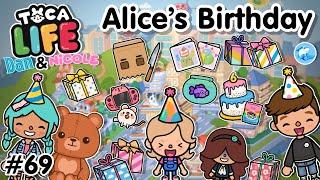 Toca Life City | Alice’s Birthday  #69 (Dan & Nicole Series) | Toca Boca