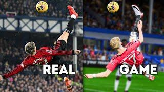 How I Recreated GARNACHO'S BICYCLE KICK in EA FC 24