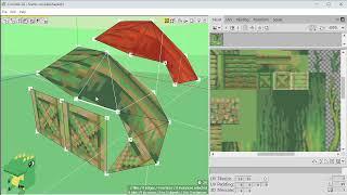 How to make complex shapes in Crocotile 3d