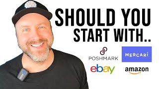 Where Do I Sell Things Online? Poshmark Vs. Mecari Vs. Ebay Vs. Amazon And Which Is Best?