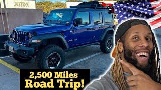 2,500 Mile ROAD TRIP in a JEEP WRANGLER UNLIMITED in 2 Days!