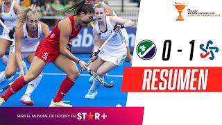 ¡PARTIDAZO Y PRIMER TRIUNFO DE LA ROJA! | Irlanda 0-1 Chile | Mundial de Hockey femenino | RESUMEN