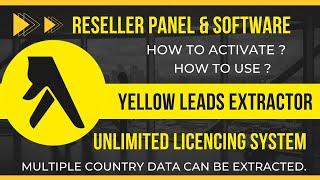 #YellowPagesScraper | How to activated Yellow Leads Extractor? How to Use Yellow Leads Extractor?