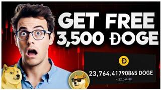 GET FREE 3,500 DOGECOIN IN 30 SECS + no investment | Free Dogecoin mining website
