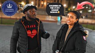 ASKING GIRLS BRAINTEASERS AT COLUMBIA UNIVERSITY! *IVY LEAGUE SCHOOL EDITION*