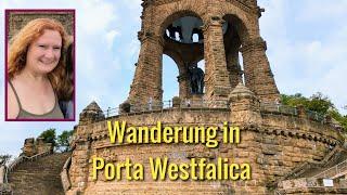 Wanderung zum Kaiser Wilhelm Denkmal & Kreuzkirche Porta Westfalica Wittekindsberg | Marion & Emily