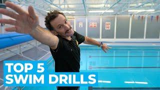 Top 5 Swim Drills For Triathletes  | Triathlon Training Tips