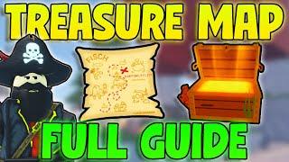 How To Get & Use Fisch TREASURE MAP! (Full Guide) Find & Fix TREASURE FAST In Fisch! (Roblox Fish)