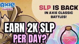 Paano Kumita ng 2,000 SLP/DAY? | Axie Origins Update