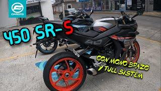 Cf Moto 450 SR S La marca china que se esta poniendo las pilas