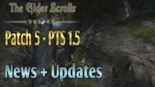 Overview - The Elder Scrolls Online Update 5 - TESO PTS 1.5 - Undaunted Enclave, City of Ash, Delves