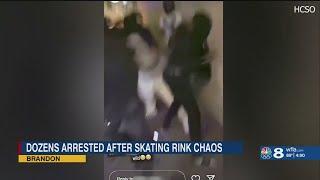 Massive brawl breaks out at Brandon Astro Skate
