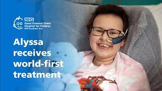 Alyssa's story: Base Editing & CAR T-Cell Therapy at Great Ormond Street Hospital