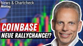 Coinbase vor Ausbruch + AMZN | Gold | EURUSD | DAX