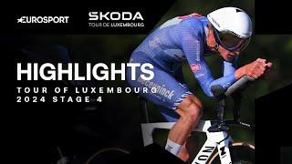 THE RACE OF TRUTH ⏱️ | Tour of Luxembourg Stage 4 Highlights | Eurosport Cycling