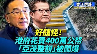 放大招！田少大膽建議政府托市 高官撈底；好醜怪！港府花費400萬公帑「亞茂整餅」被閙爆 #香江頭條 #田北俊 #托市 #香港經濟