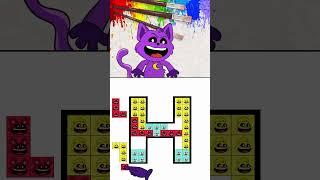 Test IQ - Smiling Critters Poppy Playtime Chapter 3 play Tetris Game #short #catnap