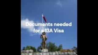 Documents you need for a 13A Permanent Resident Visa in the Philippines