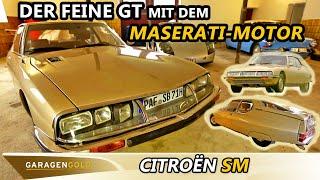 Citroën SM - der feine GT mit dem Maserati-Motor - schwelgen zwischen Luxus & Sport | Garagengold