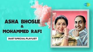 Asha Bhosle & Mohammad Rafi | Top Songs Playlist | Chura Liya Hai Tumne Jo | Abhi Na Jao Chod Kar