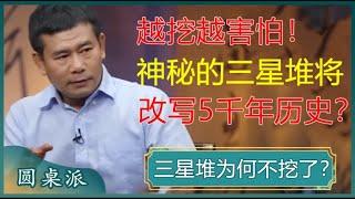 2024年再次停止挖掘，越挖越害怕！三星堆里为何会出现那么多不该有的东西？这期视频带你解开三星堆7大谜团！#窦文涛 #梁文道 #马未都 #周轶君 #许子东