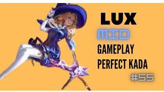 LUX MID VS BRAND PERFECT KDA | GAMEPLAY WILD RIFT