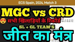 Mgc vs Crd Dream11 Prediction , Mgc vs Crd Dream11 TEAM , Mgc vs Crd Player Stats , Mgc vs Crd