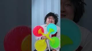 바람개비사탕으로 까부는 친구 참교육